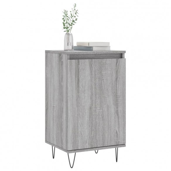 Buffet sonoma gris 40x35x70 cm bois d'ingénierie