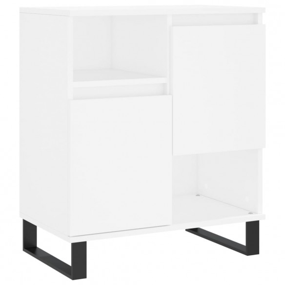 Buffets 3 pcs Blanc Bois d'ingénierie