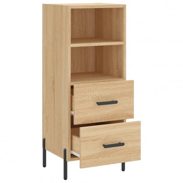 Buffet Chêne sonoma 34,5x34x90 cm Bois d'ingénierie