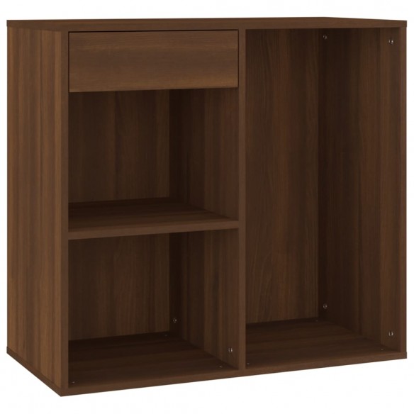 Armoire cosmétique Chêne marron 80x40x75 cm Bois d'ingénierie