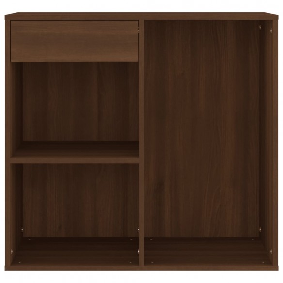 Armoire cosmétique Chêne marron 80x40x75 cm Bois d'ingénierie