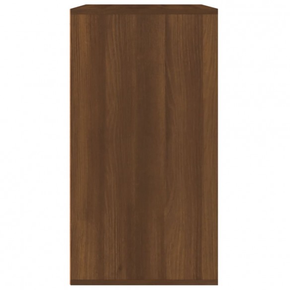 Armoire cosmétique Chêne marron 80x40x75 cm Bois d'ingénierie