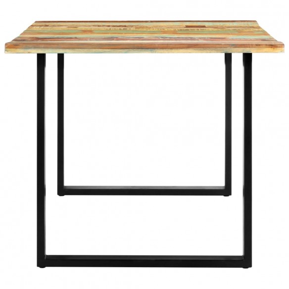 Table de salle à manger 180x90x76cm Bois de récupération solide