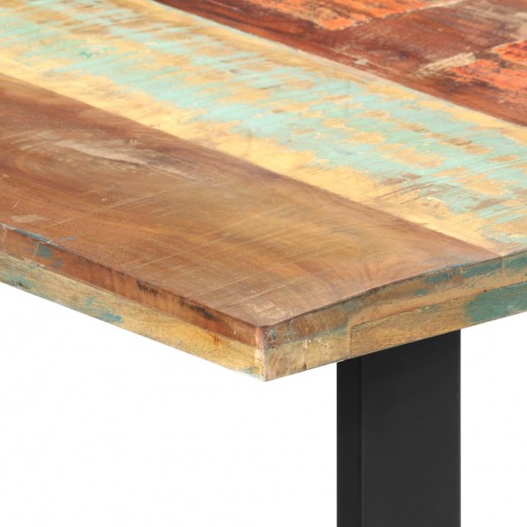 Table de salle à manger 180x90x76cm Bois de récupération solide