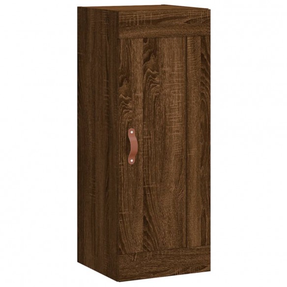 Armoire murale chêne marron 34,5x34x90 cm bois d'ingénierie