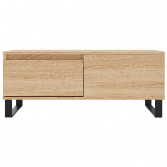 Table basse Chêne sonoma 90x50x36,5 cm Bois d'ingénierie