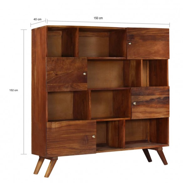 Buffet Bois de récupération massif 150 x 40 x 152 cm