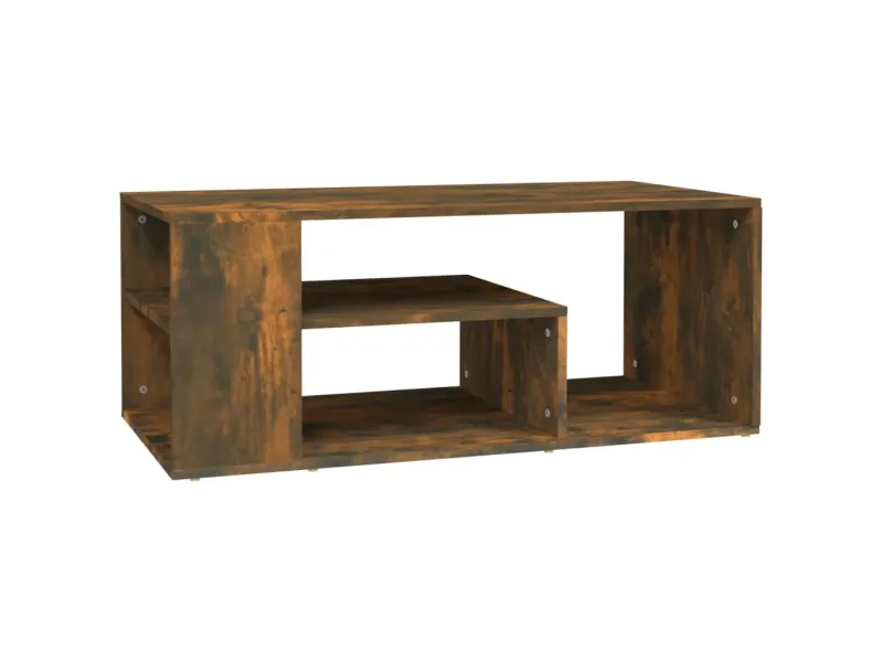 Table basse Chêne fumé 100x50x40 cm 