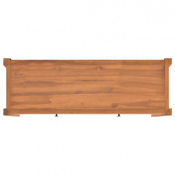 Meuble TV 140x40x45 cm Bois de teck