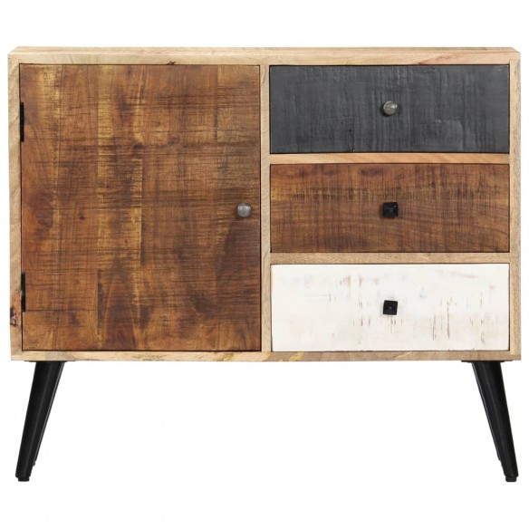 Buffet 88 x 30 x 73 cm Bois de manguier massif