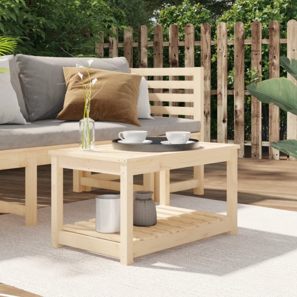 Table de jardin 82,5x50,5x45 cm bois massif de pin