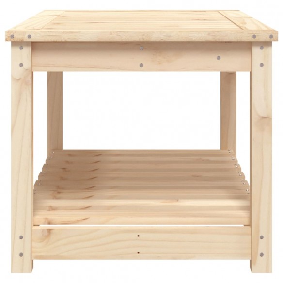 Table de jardin 82,5x50,5x45 cm bois massif de pin