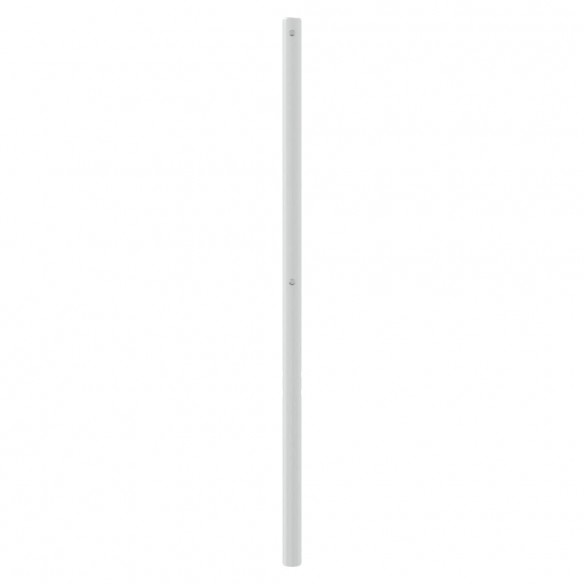 Tête de lit métal blanc 180 cm