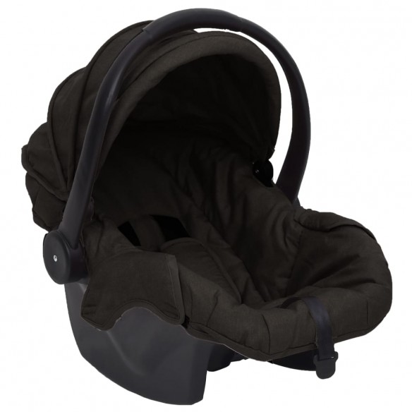 Poussette pour bébé 3-en-1 Anthracite Acier