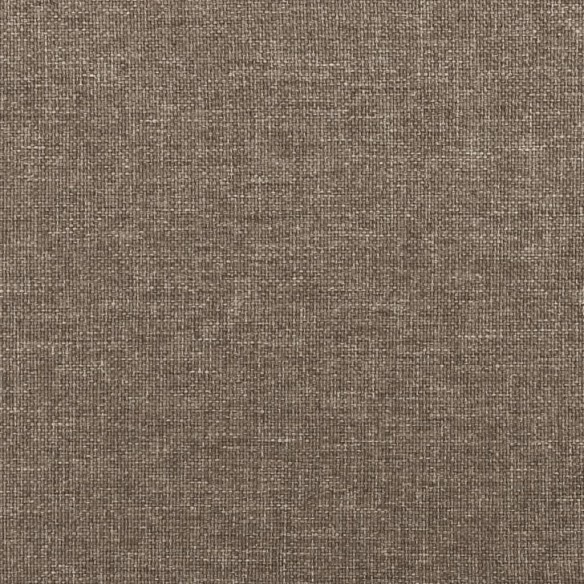 Tête de lit avec oreilles Taupe 163x16x78/88 cm Tissu