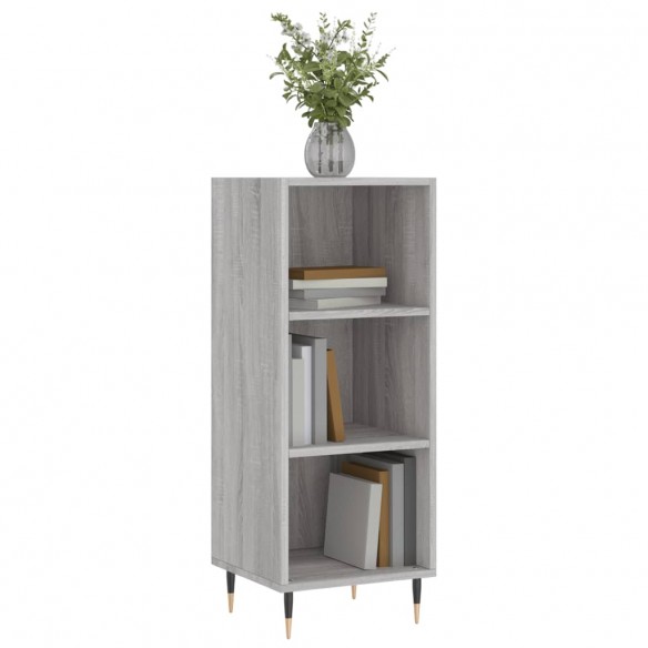 Buffet sonoma gris 34,5x32,5x90 cm bois d'ingénierie