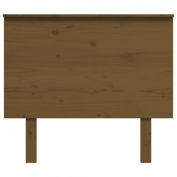 Tête de lit Marron miel 94x6x82,5 cm Bois massif de pin