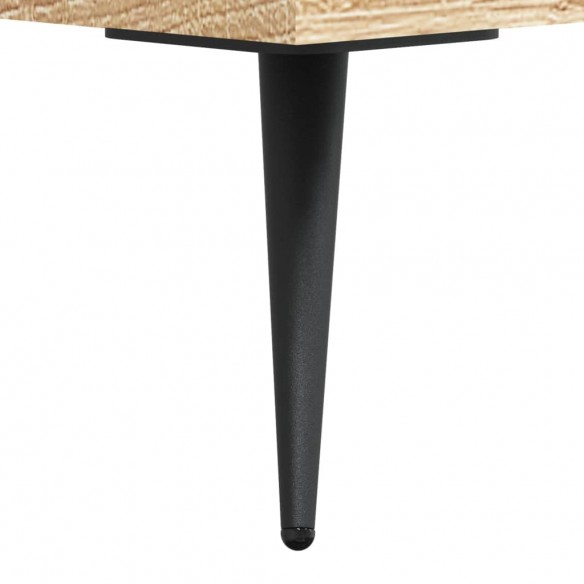 Table de chevet chêne sonoma 40x35x47,5 cm bois d’ingénierie