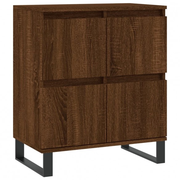 Buffet Chêne marron 60x35x70 cm Bois d'ingénierie