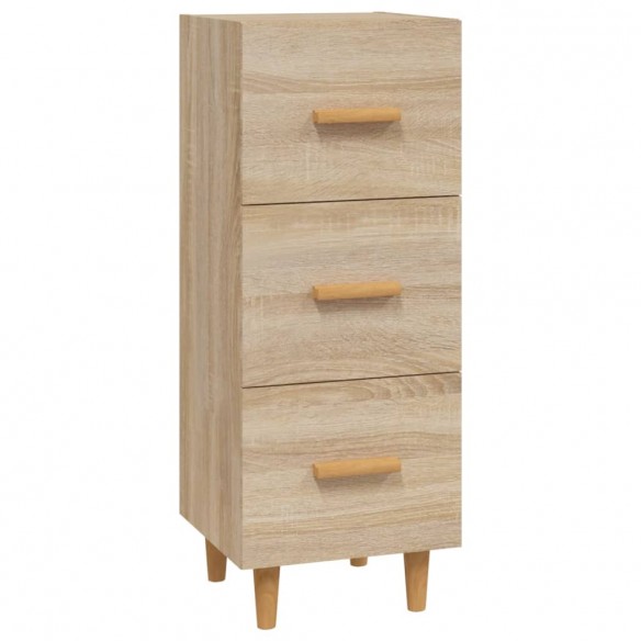 Buffet Chêne sonoma 34,5x34x90 cm Bois d'ingénierie