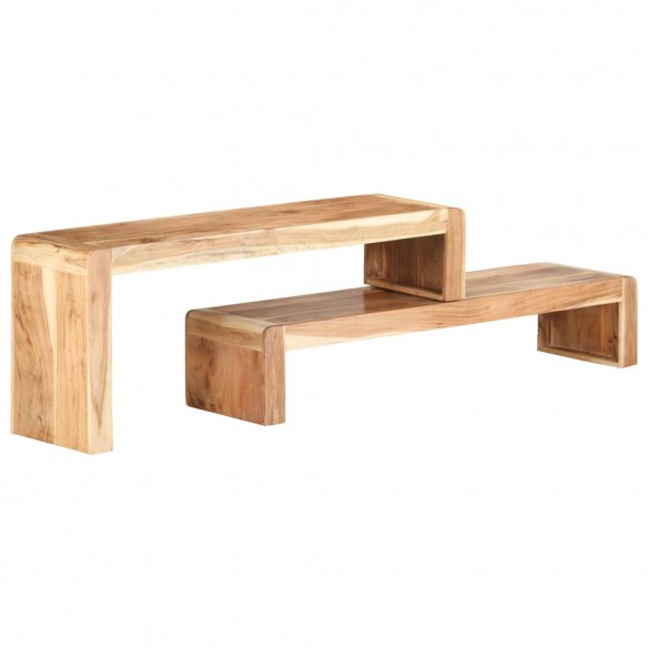 Meubles TV 2 pcs Bois d'acacia massif