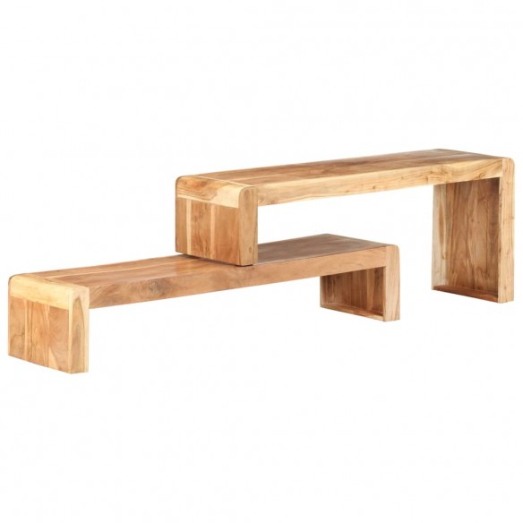 Meubles TV 2 pcs Bois d'acacia massif