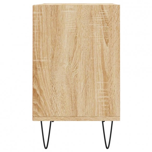 Meuble TV chêne sonoma 69,5 x 30 x 50 cm bois d'ingénierie