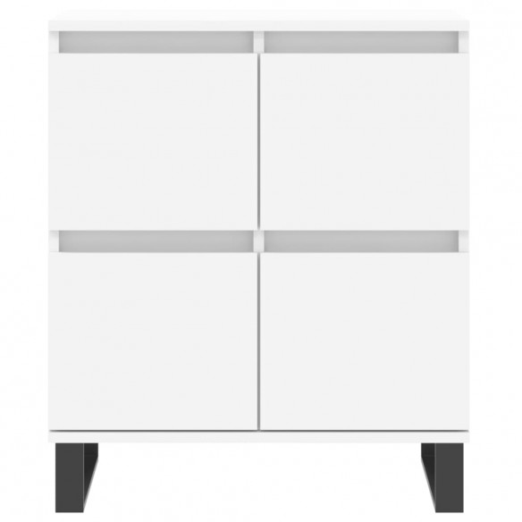 Buffets 3 pcs Blanc Bois d'ingénierie