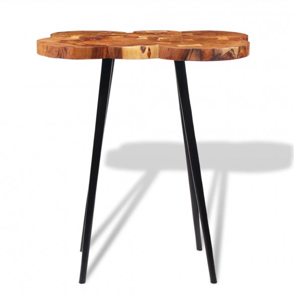 Table de bar Bois d'acacia massif 90 x 60 x 110 cm