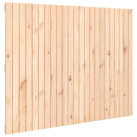 Tête de lit murale 146,5x3x110 cm Bois massif de pin