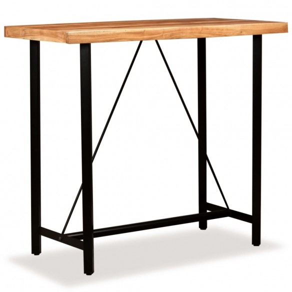 Ensemble de bar 5 pcs Bois d'acacia massif et de récupération