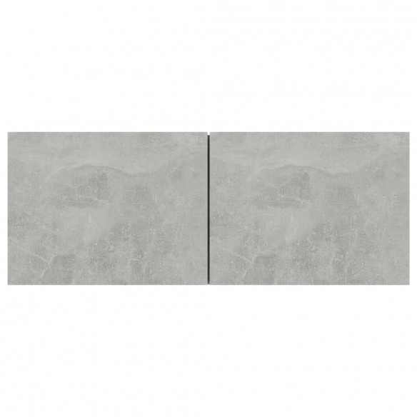 Meubles TV 3 pcs Gris béton Aggloméré