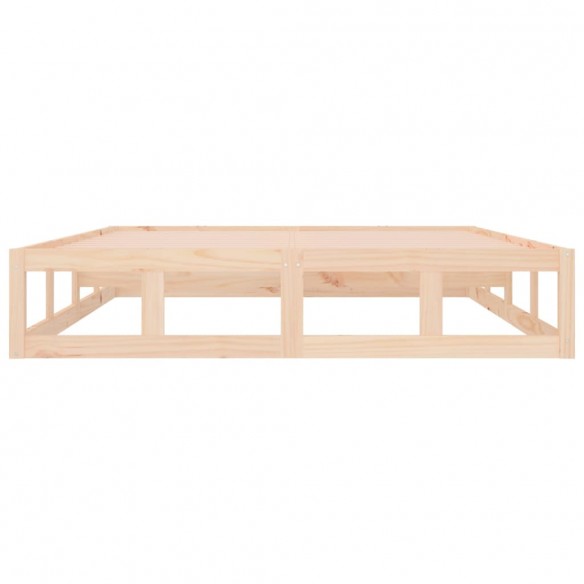 Cadre de lit 140x190 cm Bois massif