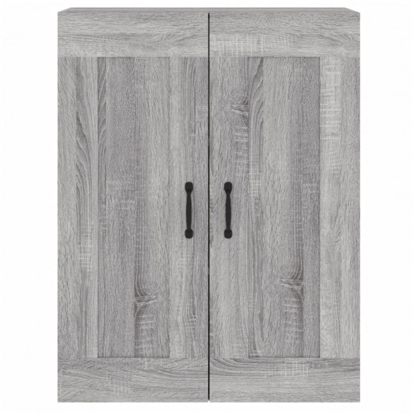 Armoires murales 2 pcs sonoma gris bois d'ingénierie