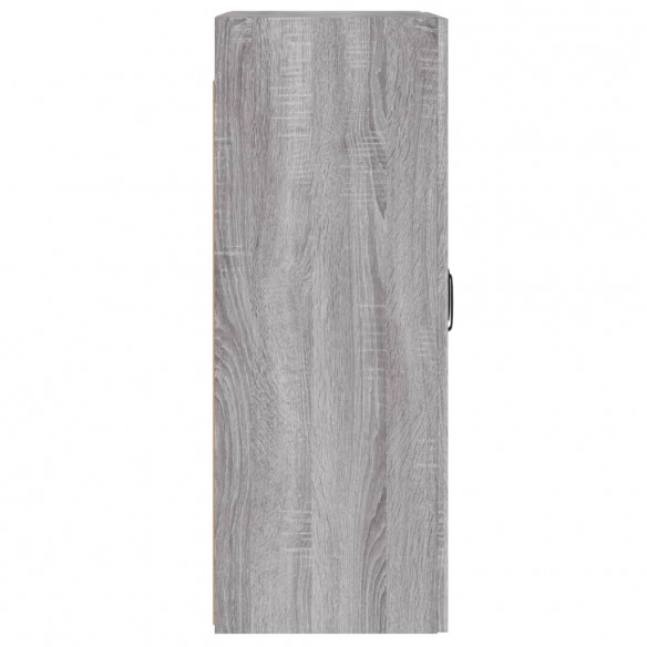 Armoires murales 2 pcs sonoma gris bois d'ingénierie