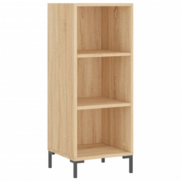 Buffet haut Chêne sonoma 34,5x32,5x180 cm Bois d'ingénierie