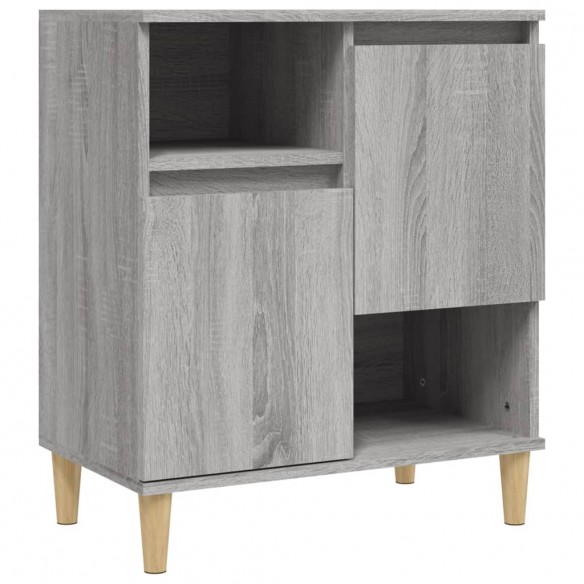 Buffets 3 pcs sonoma gris 60x35x70 cm bois d'ingénierie