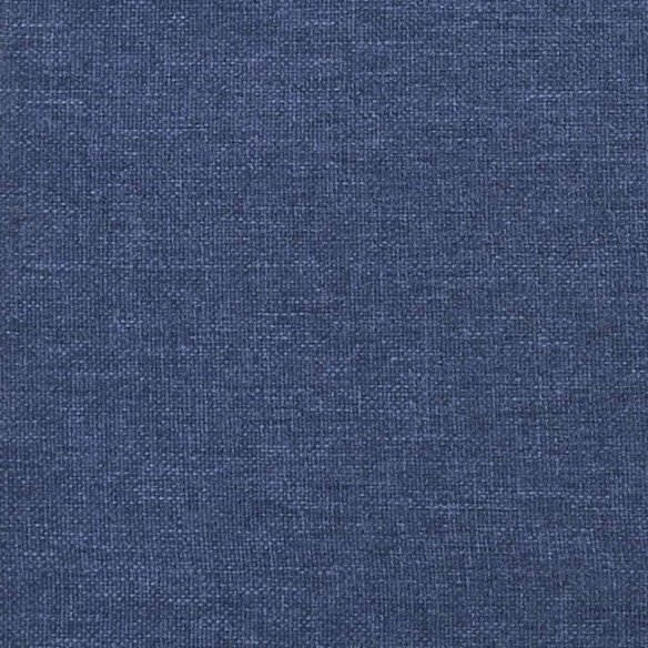 Têtes de lit 2 pcs Bleu 100x5x78/88 cm Tissu