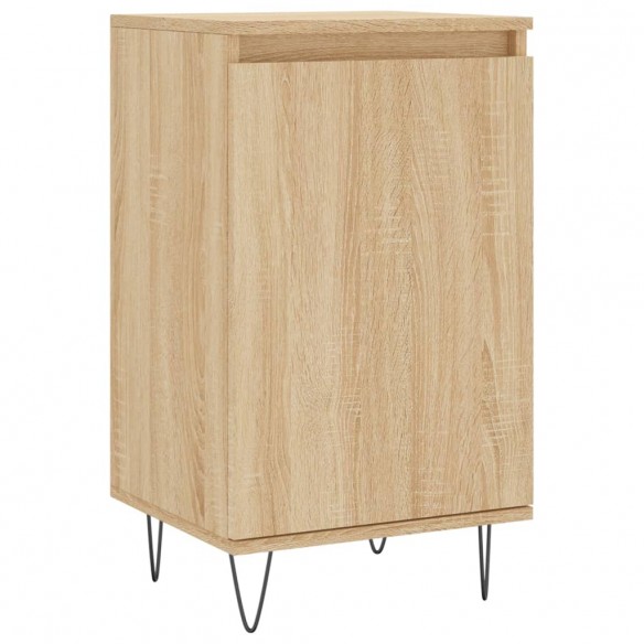 Buffet chêne sonoma 40x35x70 cm bois d'ingénierie