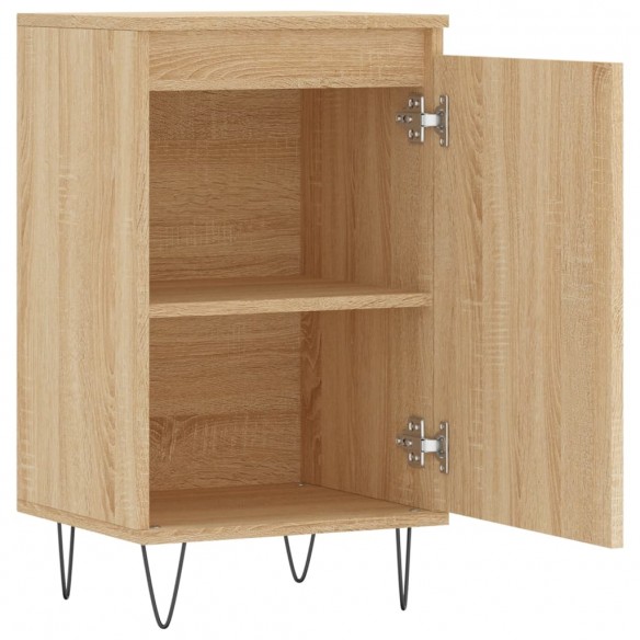 Buffet chêne sonoma 40x35x70 cm bois d'ingénierie