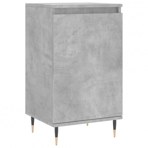 Buffets 2 pcs gris béton 40x35x70 cm bois d'ingénierie