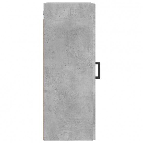 Armoire murale gris béton 34,5x34x90 cm bois d'ingénierie