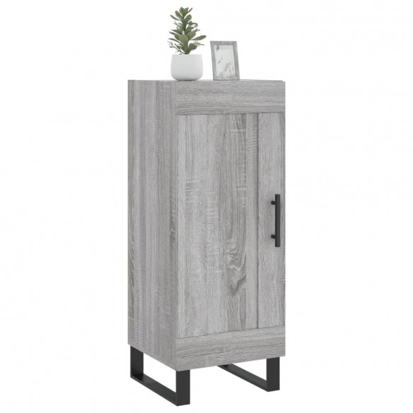 Buffet Sonoma gris 34,5x34x90 cm Bois d'ingénierie