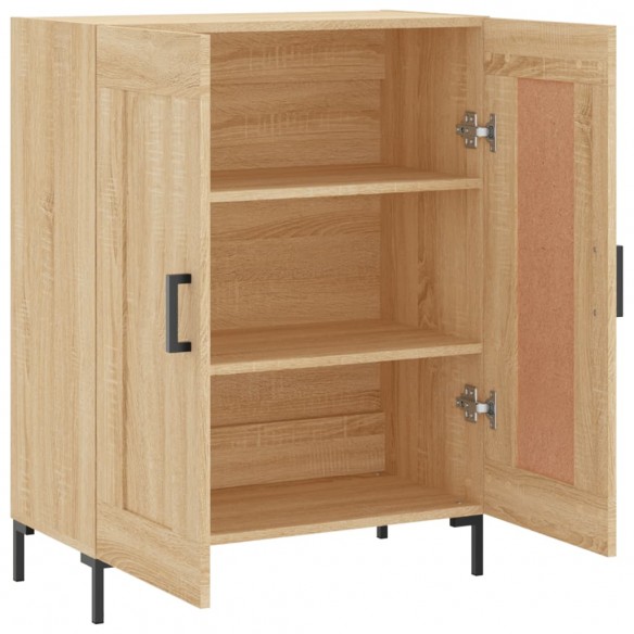 Buffet chêne sonoma 69,5x34x90 cm bois d'ingénierie