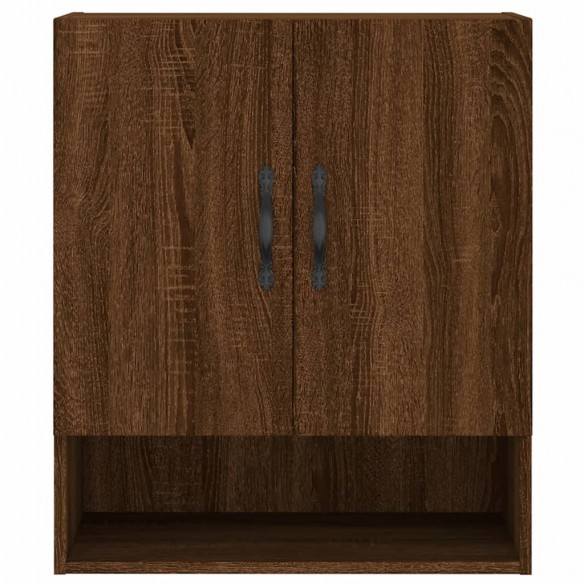 Armoire murale chêne marron 60x31x70 cm bois d'ingénierie