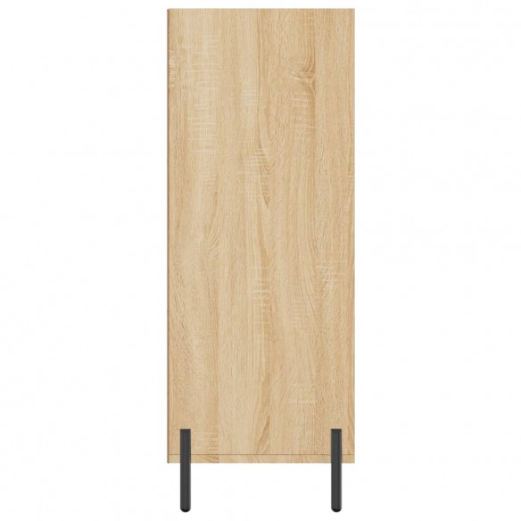 Armoire à étagères chêne sonoma 69,5x32,5x90 cm bois ingénierie