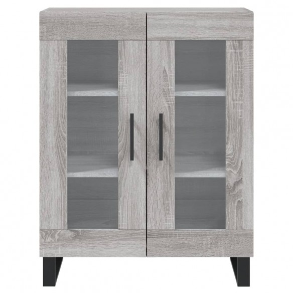 Buffet sonoma gris 69,5x34x90 cm bois d'ingénierie