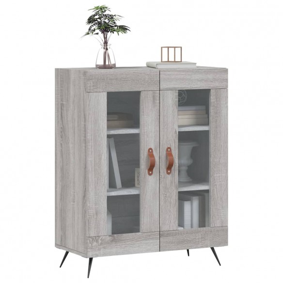 Buffet sonoma gris 69,5x34x90 cm bois d'ingénierie