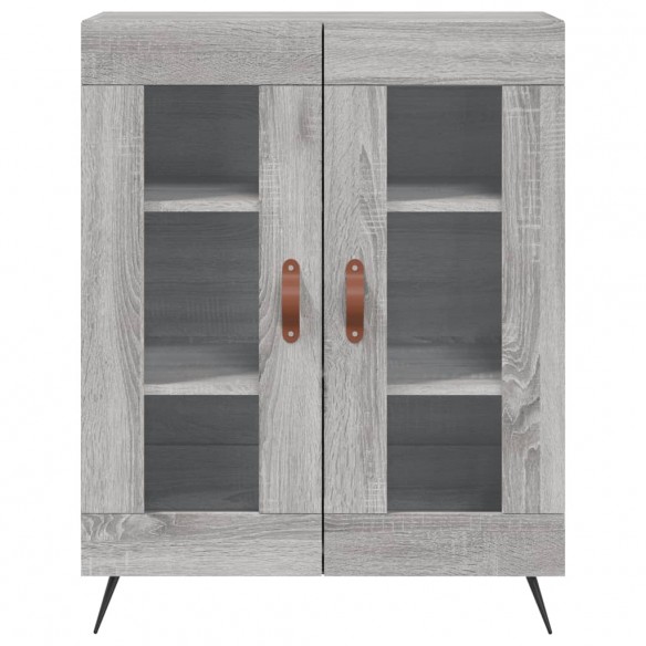 Buffet sonoma gris 69,5x34x90 cm bois d'ingénierie