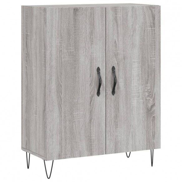 Buffet sonoma gris 69,5x34x90 cm bois d'ingénierie